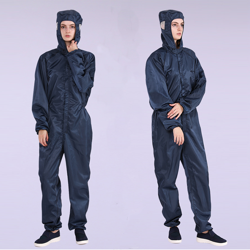 Coverall trùm đầu chống tĩnh điện