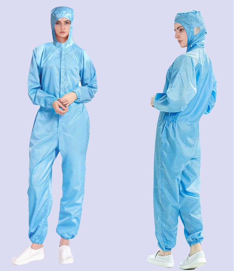 Coverall trùm đầu chống tĩnh điện