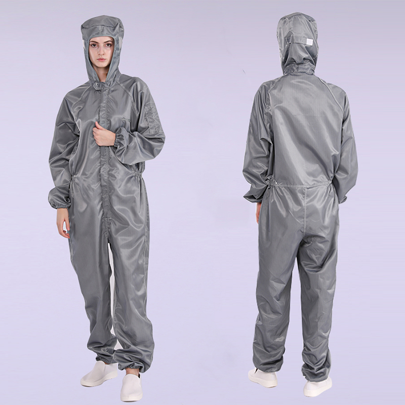 Coverall trùm đầu chống tĩnh điện